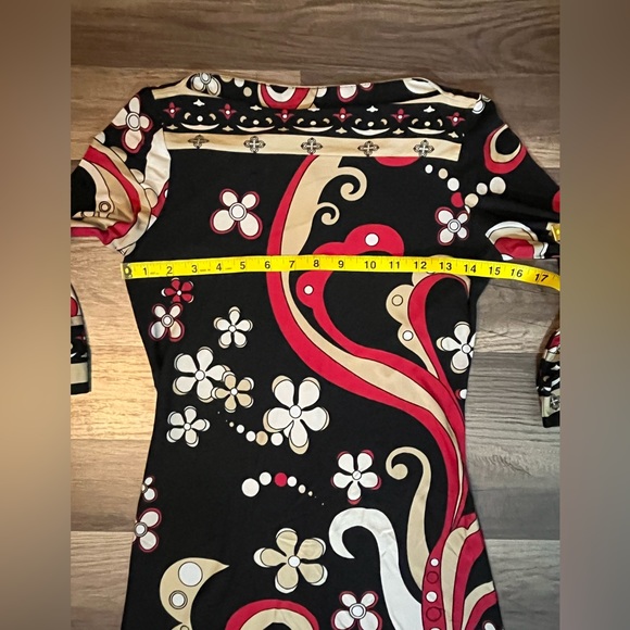 Vintage Paisley/Floral Dress SZ Small - Picture 4 of 8